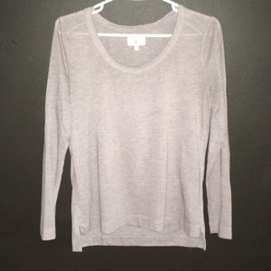 Lou & Grey Long Sleeve Scoop Neck Tee